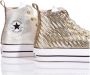 Converse Gouden Vlecht Dames Sneakers - Thumbnail 2