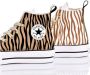 Converse Gouden Zebra Glam Dames Sneakers - Thumbnail 2