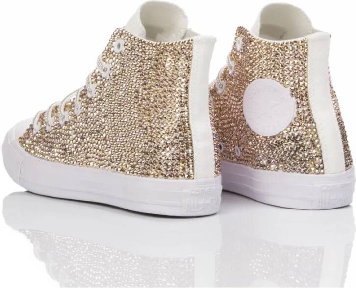 Converse Handgemaakte Witte Sneakers voor Vrouwen Multicolor Dames