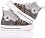 Converse Handgemaakte Zilver Wit Zwart Sneakers Multicolor Dames - Thumbnail 5