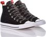 Converse Handgemaakte Zwarte Rode Sneakers Black Dames - Thumbnail 2