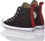 Converse Handgemaakte Zwarte Rode Sneakers Black Dames - Thumbnail 3