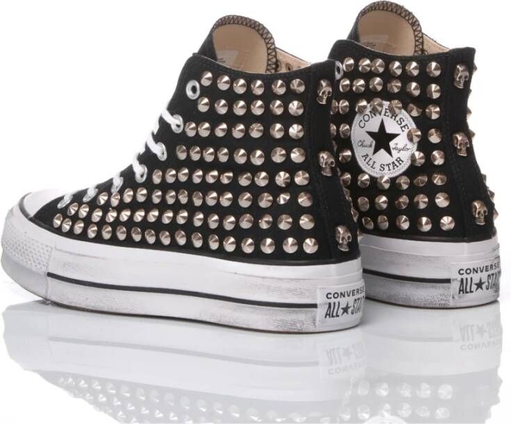 Converse Handgemaakte Zwarte Sneakers voor Vrouwen