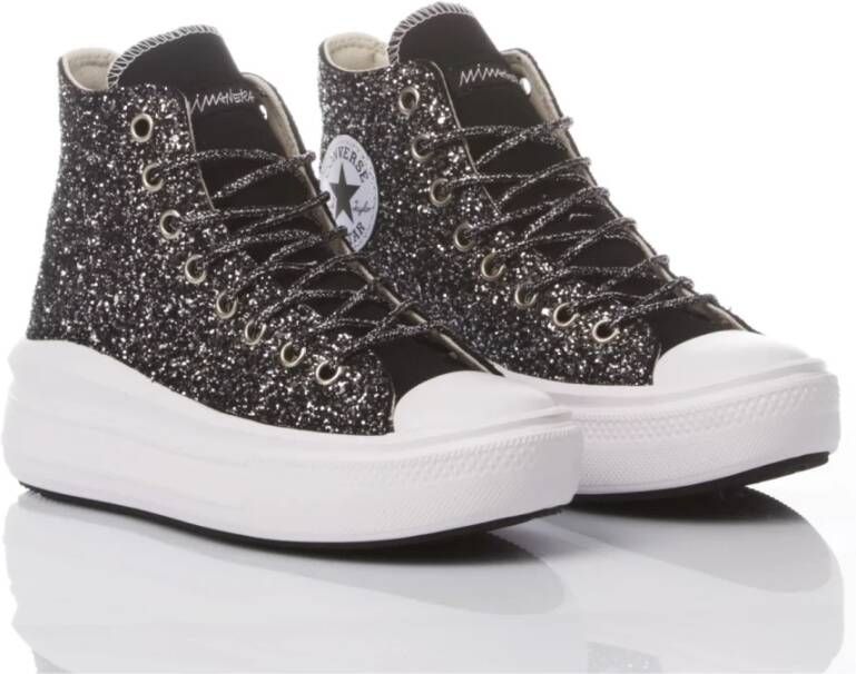Converse Handgemaakte Zwarte Sneakers voor Vrouwen Multicolor Dames