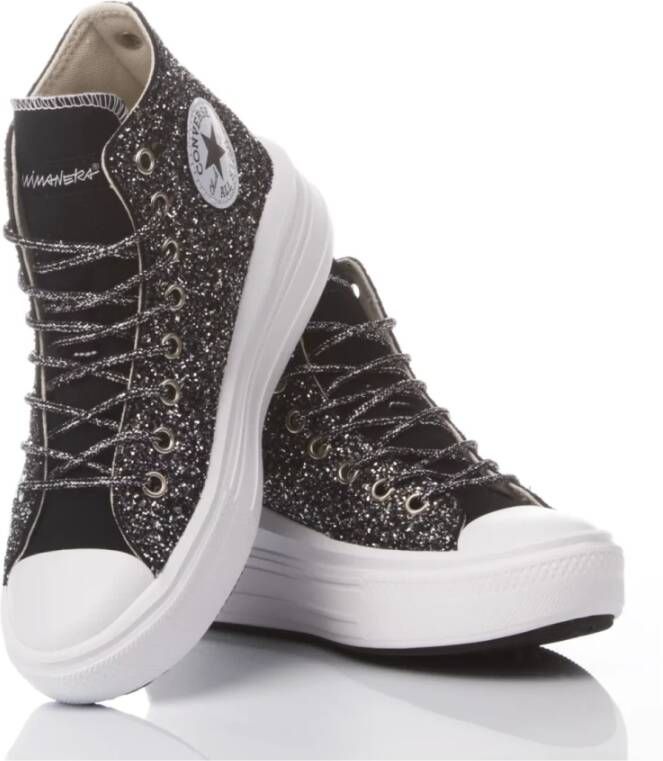 Converse Handgemaakte Zwarte Sneakers voor Vrouwen Multicolor Dames