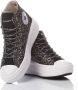 Converse Handgemaakte Zwarte Sneakers voor Vrouwen Multicolor Dames - Thumbnail 4
