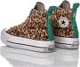 Converse Handgemaakte Zwarte Sneakers Multicolor Dames - Thumbnail 5