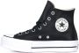 Converse Chuck Taylor All Star Lift Clean Hi Fashion sneakers Schoenen black black white maat: 38 beschikbare maaten:36.5 37.5 38 39.5 40 41 - Thumbnail 11