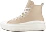Converse Chuck Taylor All Star Move Leather (GS) Chuck Taylor in beige formaten: 38.5 - Thumbnail 3