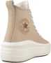 Converse Chuck Taylor All Star Move Leather (GS) Chuck Taylor in beige formaten: 38.5 - Thumbnail 4