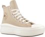 Converse Chuck Taylor All Star Move Leather (GS) Chuck Taylor in beige formaten: 38.5 - Thumbnail 5