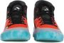 Converse Hoge Zwarte Sneaker met Teal Multicolor Heren - Thumbnail 4
