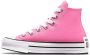 Converse Kinderen Chuck Sneaker Leuke Stijl Pink Dames - Thumbnail 3