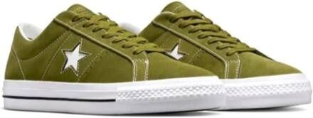 Converse Klassieke Canvas Sneakers voor dagelijks gebruik Green Heren