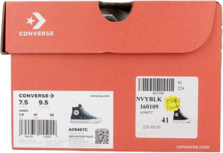 Converse Klassieke Hoge Sneakers Green Heren