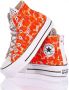 Converse Multicolor Platform Sneakers Vrouwen Handgemaakt - Thumbnail 2