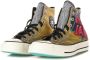Converse Chuck Taylor All Star High Heren Schoenen Brown Textil - Thumbnail 8