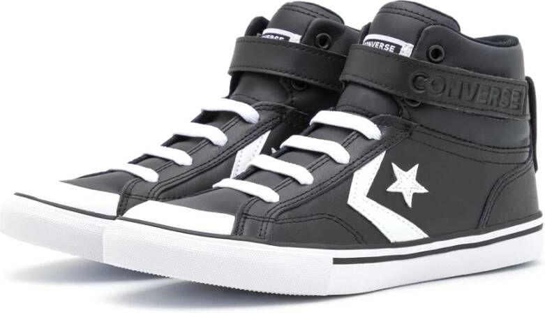 Converse Pro Blaze Strap Leren Sneaker Black Dames