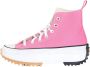 Converse Roze Witte Dames Sneakers Run Star Hike Hi Pink Dames - Thumbnail 2
