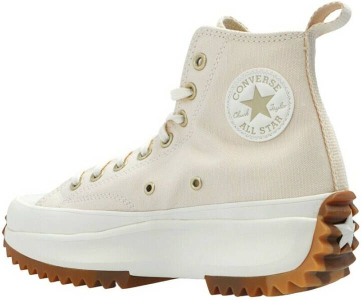 Converse Run Star Hike Hi Sneakers Beige Dames