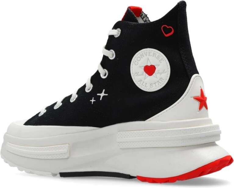 Converse Run Star Legacy CX Platform Y2K Heart sneakers Black Dames