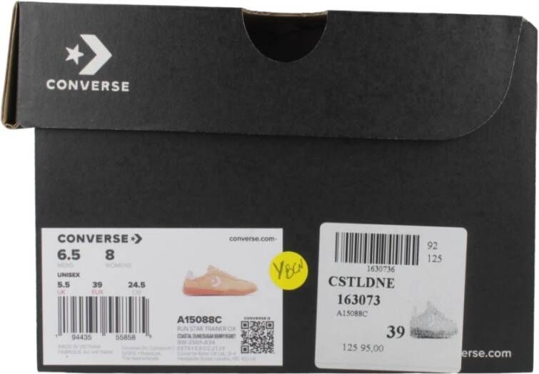 Converse Run Star Suede Trainer Sneakers