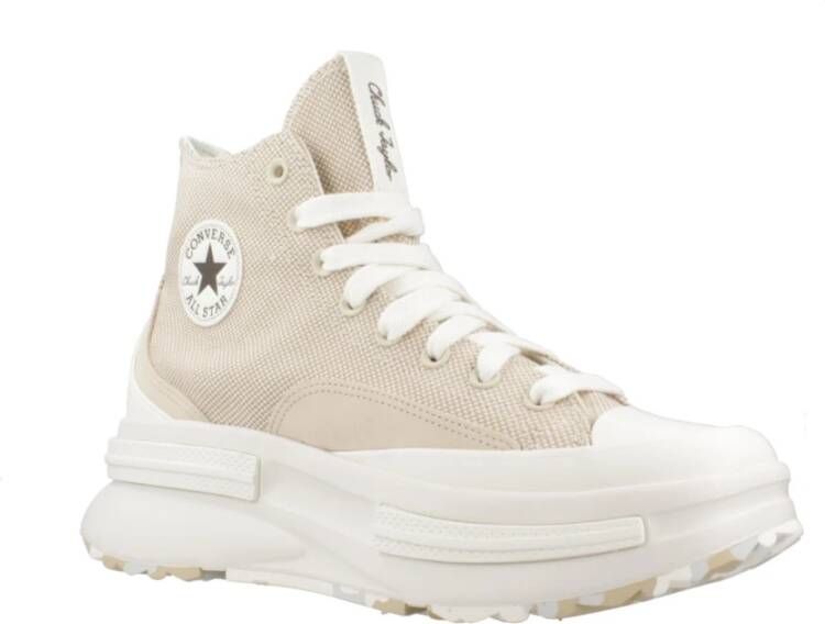 Converse Stijlvolle Hoge Sneakers Beige Heren