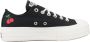 Converse Chuck Taylor All Star Lift Platform Hoge sneakers Dames Zwart - Thumbnail 6