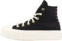 Converse Chuck Taylor All Star Lift Platform Hoge sneakers Dames Zwart - Thumbnail 4