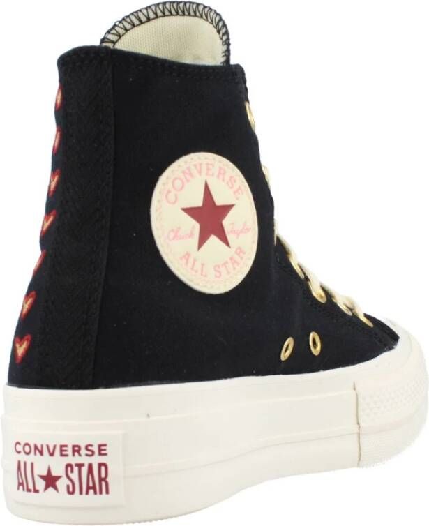 Converse Hoge Sneakers voor Vrouwen Black Dames