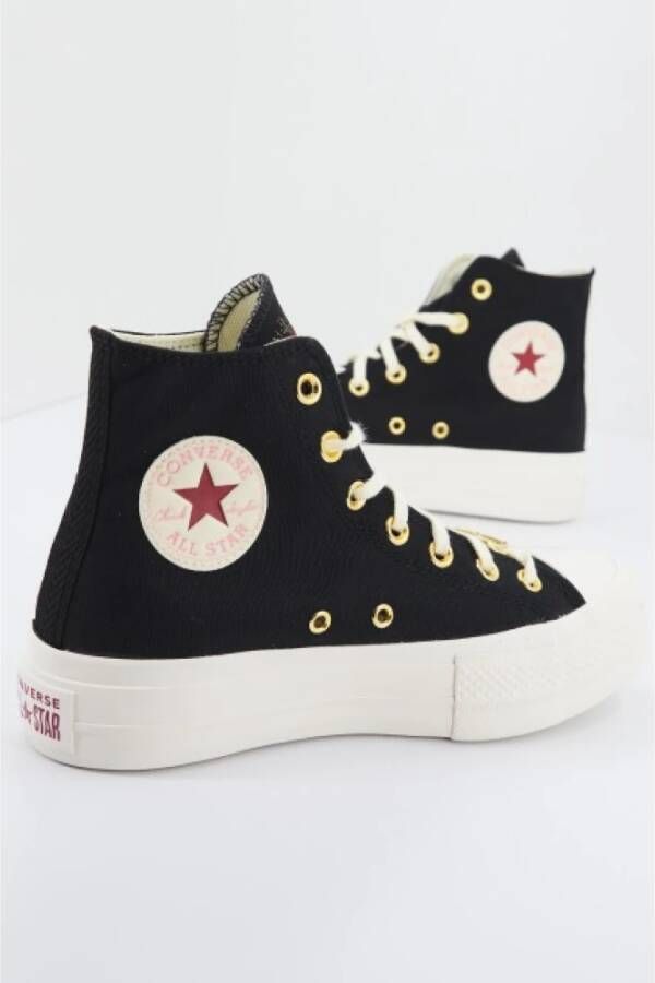 Converse Hoge Sneakers voor Vrouwen Black Dames