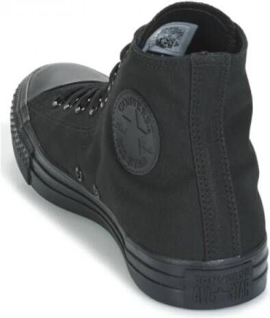 Converse Chuck Taylor All Star Mono Canvas Lace Shoes Black Dames