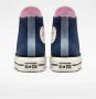Converse Blauwe Hoge Sneaker Chuck Taylor All Star Lift Hi - Thumbnail 8