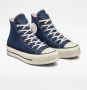 Converse Blauwe Hoge Sneaker Chuck Taylor All Star Lift Hi - Thumbnail 9