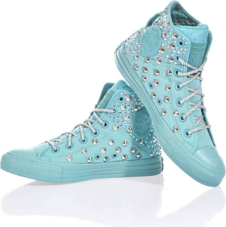 Converse Handgemaakte lichtblauwe sneakers voor vrouwen Blauw Dames