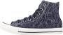 Converse Hoge Top Sneakers voor Vrouwen Blue Dames - Thumbnail 5