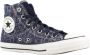 Converse Hoge Top Sneakers voor Vrouwen Blue Dames - Thumbnail 7