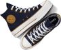 Converse Hoge Top Lift Platform Sneakers Blue Dames - Thumbnail 8