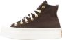 Converse Moderne Lift High-Top Sneakers Brown Dames - Thumbnail 4