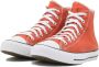 Converse Chuck Taylor All Star High Heren Schoenen Orange Textil - Thumbnail 11