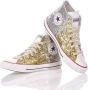 Converse Handgemaakte Zilveren Gouden Sneakers voor Vrouwen Yellow Dames - Thumbnail 3