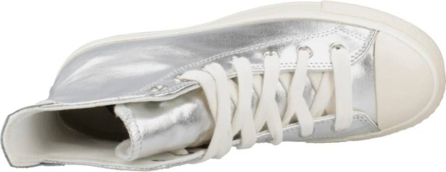 Converse Hoge Top Mode Sneakers Gray Dames