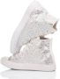 Converse Handgemaakte Zilveren Sneakers voor Vrouwen Gray Dames - Thumbnail 3