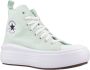 Converse allstars Converse Junior Chuck Taylor All Star Move Platform sneaker van canvas Licht groen - Thumbnail 9