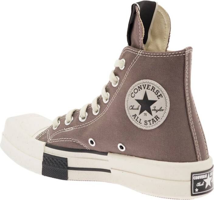 Converse Grijze Laceless Hi-Top Sneakers Grijs Dames