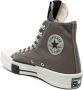 Rick Owens Grijze Canvas High-Top Sneakers Gray - Thumbnail 4