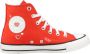 Converse Chuck Taylor All Star Hi Hoge sneakers Dames Rood - Thumbnail 6