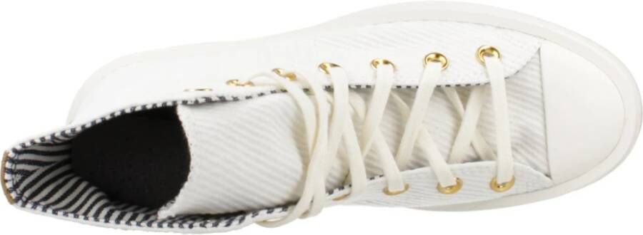 Converse Moderne Lift High-Top Sneakers White Dames