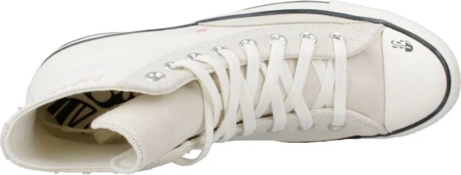 Converse Stijlvolle High-Top Sneakers voor Mannen White Heren