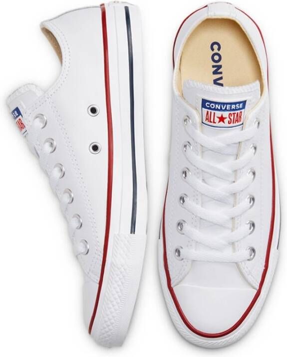 Converse Witte Casual Leren Sneakers oor rouwen White Dames - Foto 4